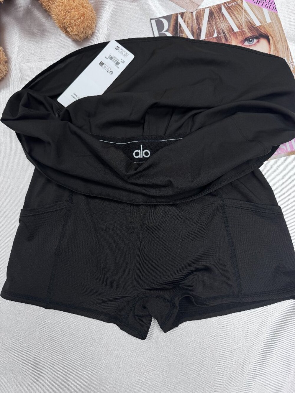 ALO Match Point Tennis Skirt Black 😍🔥Versatile Athleisure Essential NWT - Picture 4 of 8